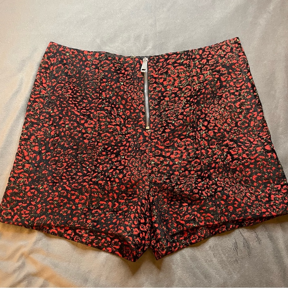 Zara Basic Jacquard Shorts